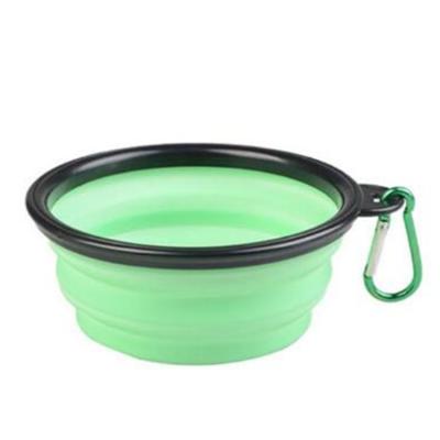 China Hot Selling Viable Outdoor Portable Water Bottle 1000ml Pet Water Bottle Collapsible Pet Bowl Travel Dog Bowl for sale