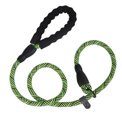 China Wholesale Reflective Long Running Dog Leash Durable Nylon Rope Pet Lead Training Walking Leash for sale