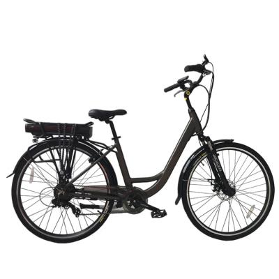 China Aluminum Alloy Cityscape Cycling Design Frame Ebike Low Step Cruiser Electric Bicycle Digital Display Travel for sale