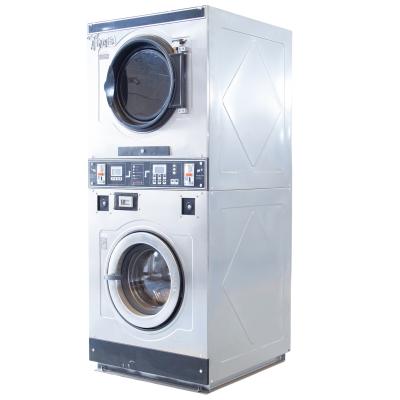 China Hotel/Restaurant/Hospital Professional Front Loading 10kg Washing Machine And Drier Machine for sale