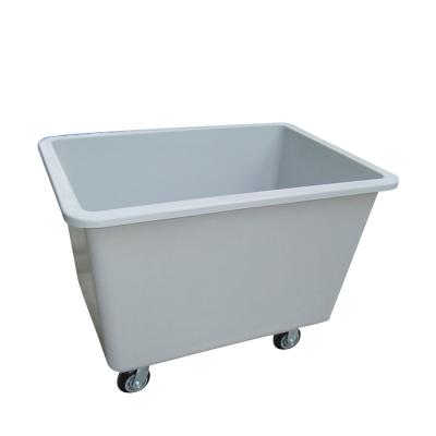 China Plastic Commercial Laundry Trolley Hotel Laundry Trolley 1080*800*790 Mm for sale