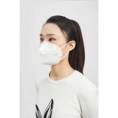 China News Design Kn95 4 Layers Protective Breathable Disposable White Face Mask Blown Cloth Nonwoven / Melt for sale