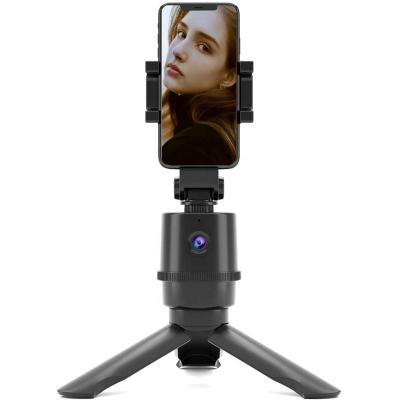 China 360 Degree Rotating Face Auto Object Tracking 360 Selfie Live Streaming Vlogging Video Shooting for Computer Desktop PC Camera for sale