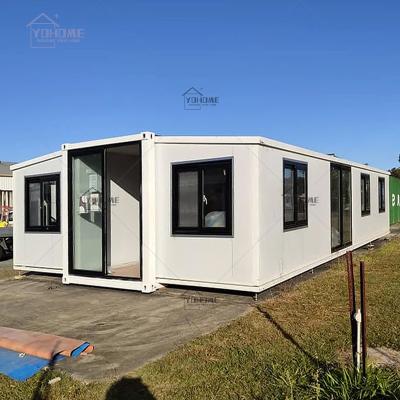 China Standard 4 Bedrooms Container Home Modern Australian Luxury Expandable Expandable Prefab House 40ft Container Home for sale