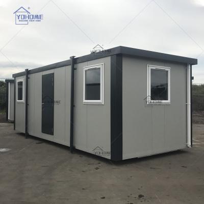 China Container Home Portable Cabin Home Office Room 20ft Modular One Block Finished Container Home Manufactured By Modern UK Style for sale