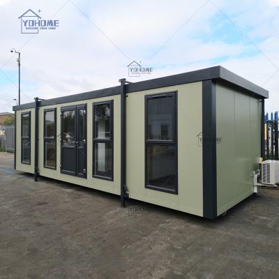 China Modern modern prefab turkey assembled portable office cabin container van house prefab simple light steel house 40ft Philippines for sale