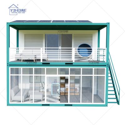 China Modern Detachable Portable Container House Flat Pack Container House Prefab in Philippines Portable Shelter House Site Office Container for sale