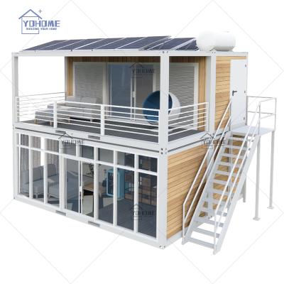 China Modern Prefab Construction Site House Assemble Detachable Flat Pack Homes Container Mobile Prefab Container Site Modular Office for sale