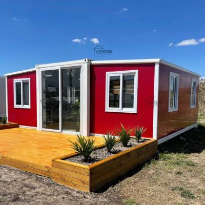 China Modern Australian Expandable Shipping Container House Promotion Listing 10ft 20ft 40ft Container 3 Bedroom Prefab Expandable Homes for sale