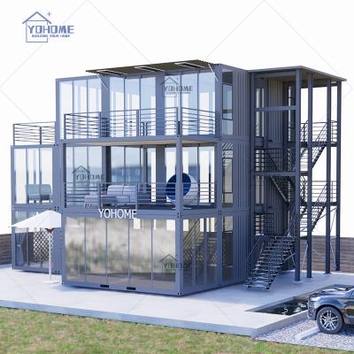 China Modern USA Style 3 Story Modular Home Prefab Homes Ready Made Homes Prefab Homes Prefab Luxury Homes for sale