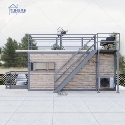 China Modern European Standard Resort Container House Prefab Modular Homes One Room Tiny Modular Homes for sale