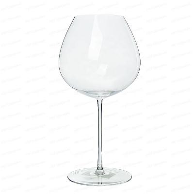 China Tall Big Balloon Crystal Red Wine Crystal Glass with Large Bowl - Perfect for Chardonnay for sale