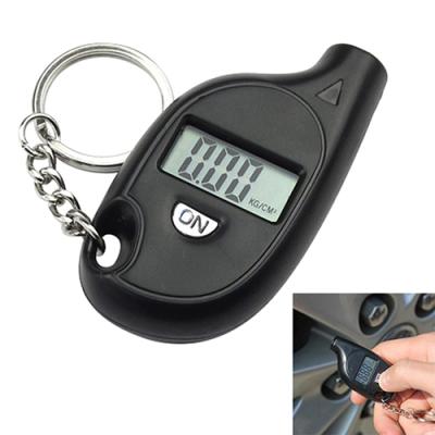 China Universal Fit For Car Motocycle Bicycle Key Chain 3-150 PSI Digital Portable LCD Tire Air Gauge For Car Motorcycle Bicycle for sale