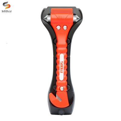 China 2 in 1 2 in 1 Emergency Car Rescue Tool with Window Breaker and Seat Belt Cutter for sale