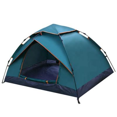 China Durable 2 Persons Automatic Shade Tent Quick Opening Double-Layer Beach Camping Tent for sale