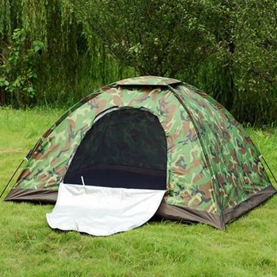 China Durable 2 Person Tent Water Resistance Ultralight Single Layer Camping Tent With Carry Bag To Increase Displacement for sale