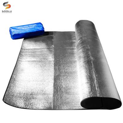 China Waterproof Waterproof Mat Pad Outdoor EVA Picnic Beach Camping Mat Foldable Aluminum Foil Sleeping Pad for sale