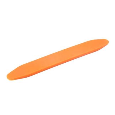 China Car Automobile Dismantle Tools Kit Orange Plastic Car Stereo Audio Speaker Flat Dismantle Removal Pry Tool for sale