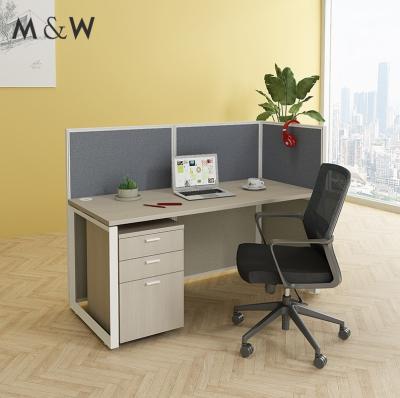 China Factory Wholesale Easy Installation Workstation Office Workstation Table Furniture Modular Office Partition for sale