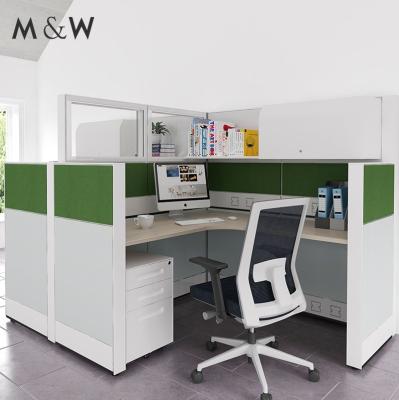 China Easy Installation Promotion Furniture Compartment Office Screen Desk Price Workstation Desk Partition for sale