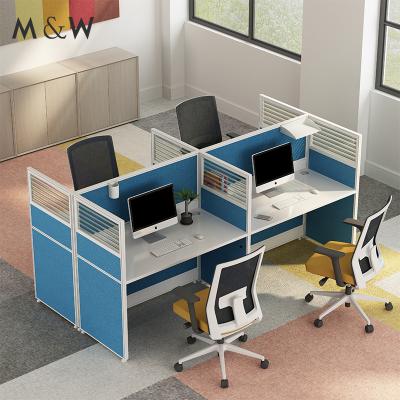 China Easy Installation New Arrival Call Center Round Table Furniture Cubicle Office Workstation for sale