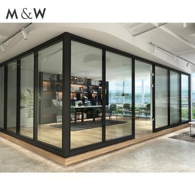 China Manufacturer Factory Wholesale Full Size Furniture Easy Installation Glass Wall Office Soundproof Partition for sale