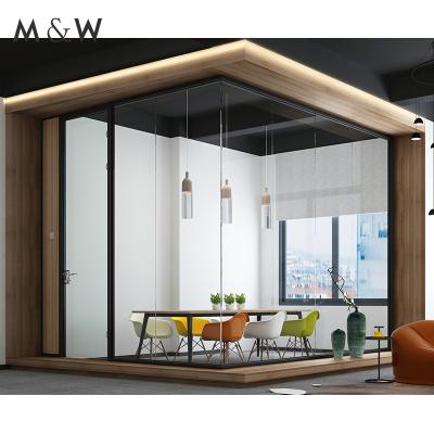 China Cheap factory price easy installation wall office modular aluminum glass partition for sale