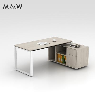 China Promotion Large Extendable Executive Office L Shaped Luxury Office Furniture for sale