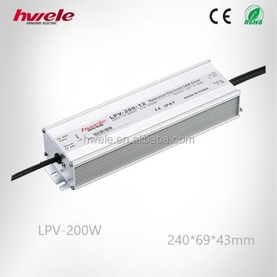 China LPV-200W 12V Transformer CE ROHS kc Passed LPV-200W for sale