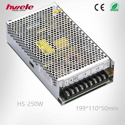 China LED Lighting 250W Constant Voltage 12V Led Power Supply 24v Switch Power Supply for sale