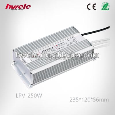 China LPV-250W Waterproof LED 48V LPV-250W Constant Voltage Power Supply for sale