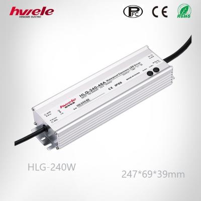 China HLG 240W LED Driver DC Power Supply With Warterproof IP67 PFC Function HLG-240W for sale