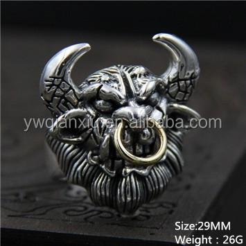 China New Vintage Style Classic Style Good Quality Custom Jewelry 925 Sterling Silver Ring Design For Men for sale