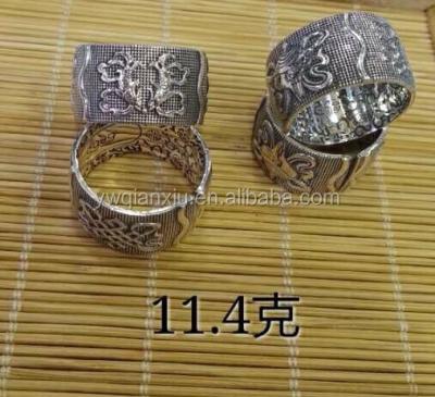 China CLASSIC famous antique tai 999 silver rings for sale