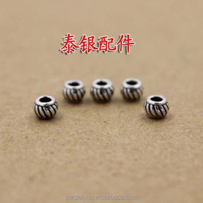 China 925 Thailand Handmade Silver Loose Beads Jewelry Findings TS150207 for sale