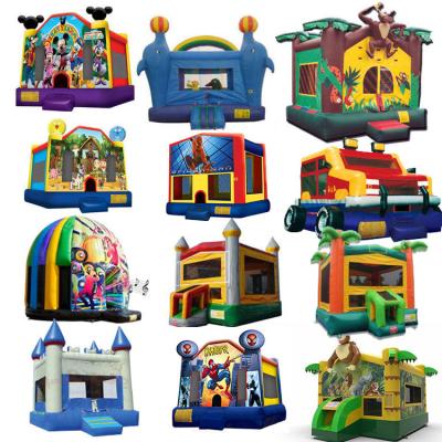 China New Design Water Castle Entertainment Outdoor Pool Inflatable Bouncy Jumping Toddler Commercial Jumping House With Slide for sale