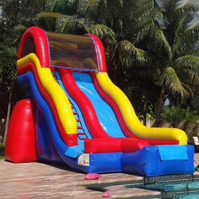 China Biggest New Monopoly 2023 Adult Outdoor High Bouncer Entertainment Inflatable Water Slide For Home for sale