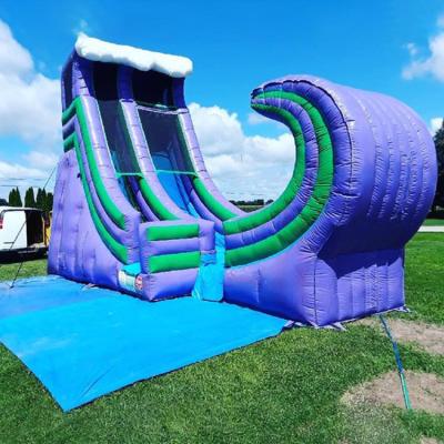 China Outdoor Entertainment Pool Park Great Price Package Deal 42ft Inflatable Water Slide On Sale for sale