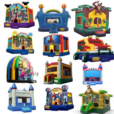 China Hghmdz Outdoor Castle Ba Color Entertainment Dome Tent Inflatable Bubble Water Park Peace Sign Bounce Pastel Room for sale