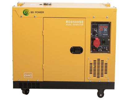 China Hot Selling 6KW Set Silent Type Diesel Generator Set Small Diesel Generator BS7500SE for sale