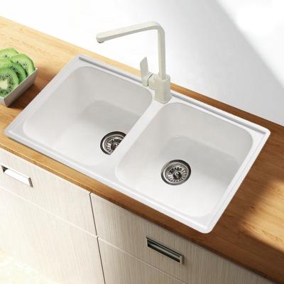 China Without Top Wholesale High Temperature Table Basin Double Faucet China Import Hand Wash Kitchen Sink for sale