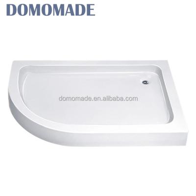 China Modern High Quality Acrylic Stone Resin Artificial Stone Composite Shower Pan for sale