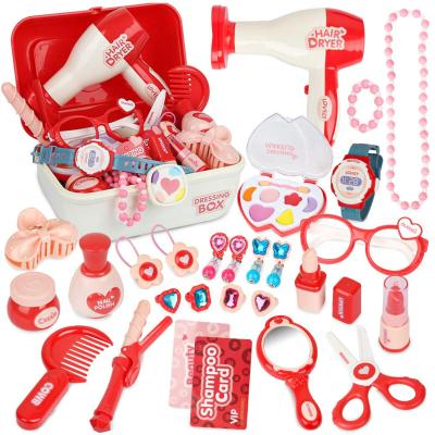 China Early Education Children Prepare Toy Dress Set And Pretend Play Cosmetics Play Toy For Girls for sale