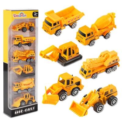 China Safety Kids Alloy Truck Toy Construction Truck Vehicle Model Car Toys Diecast Cars for sale