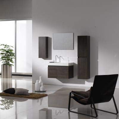 China Modern Classic High Quality Bathroom Marble Basin Sink Melamine Vanity Set Cabinet Bathroom Vanity Cabinet for sale