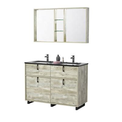 China High Quality Durable Fashion Bathroom Mirror Storage Vanity Cabinet Bathroom Vanity Cabinet for sale