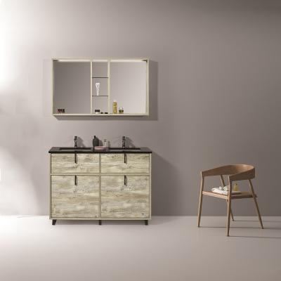 China High Quality Durable Fashion Bathroom Mirror Storage Vanity Cabinet Bathroom Vanity Cabinet for sale