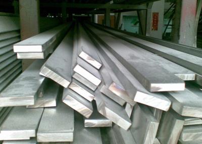 China Mirror Polished Flat Steel Bar , Cold Drawn Brushed Stainless Steel Flat Bar for sale