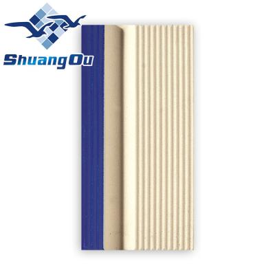 China factory supply best quality glazed ceramic tiles swimming pool edge tile for pool standard for sale