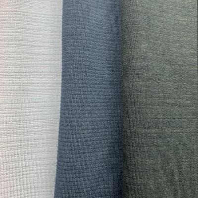 China Free Sample Dark Organic Combed Cotton Plain Warp Knitting Tank Top For Dress Underwear Shirt for sale